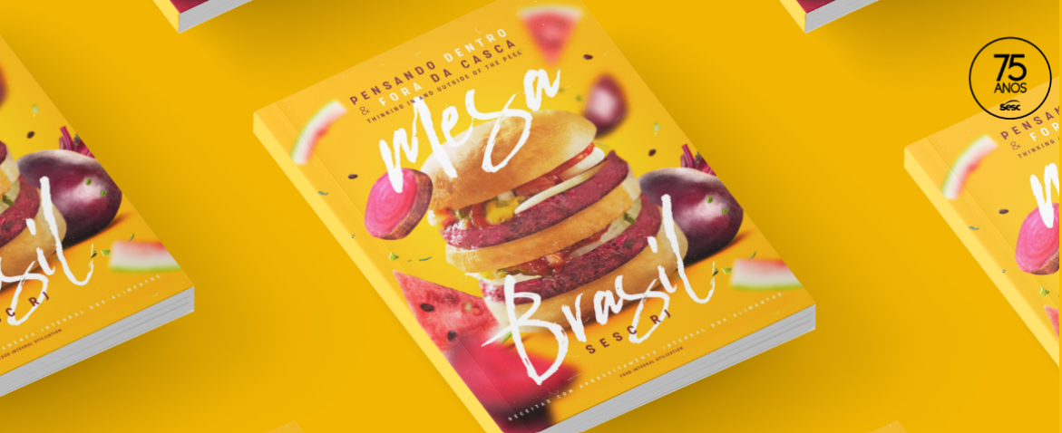 E-book traz receitas com aproveitamento integral de alimentos
