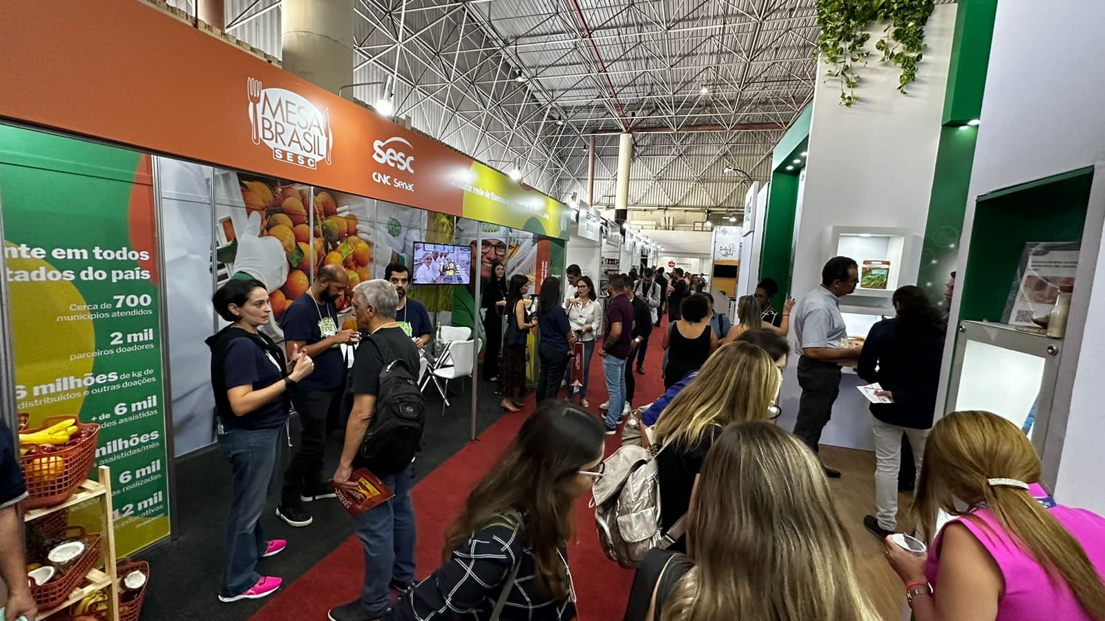 Mesa Brasil Sesc marca presença na ANUFOOD